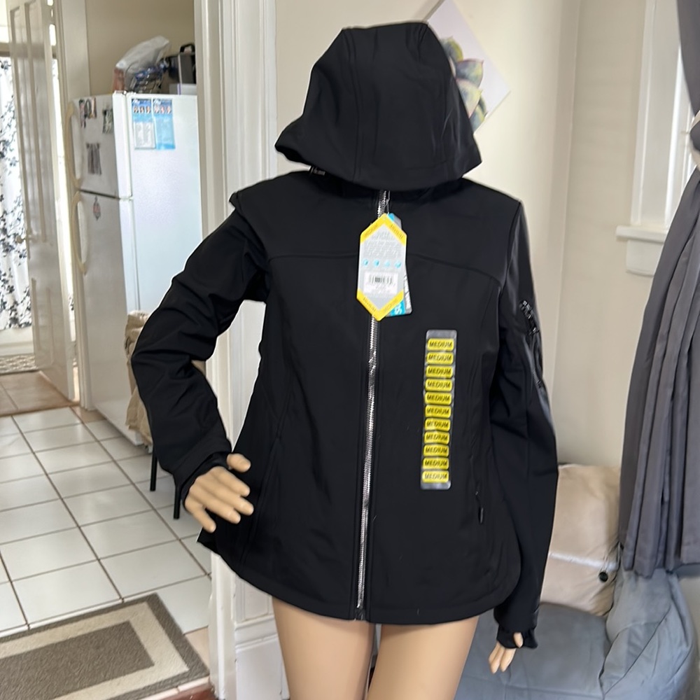 FREE COUNTRY Super Softshell Black Ladies Jacket (M)